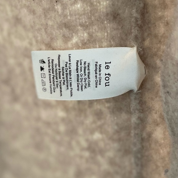 Aritzia, Le Fou Wilfred Sweater Vest, XS, Heather Birch - Picture 2 of 3